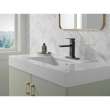 537-BLMPU-DST Velum 6.50-in x 6.00-in x 7.56-in Single Handle Bathroom Faucet, Matte Black