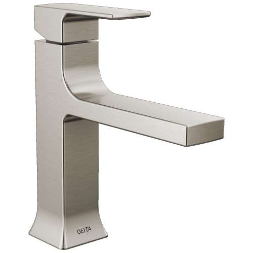 537-SSMPU-DST Velum 6.50-in x 6.00-in x 7.56-in Single Handle Bathroom Faucet, Stainless