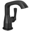 576-BLLPU-DST Stryke 6.56-in x 6.00-in x 6.88-in Single Handle Bathroom Faucet, Matte Black