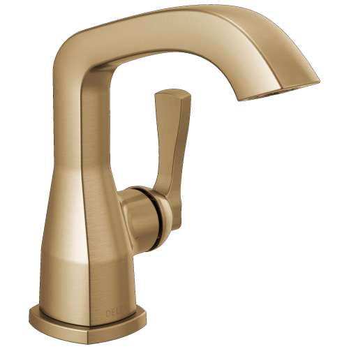 576-CZ-PR-LPU-DST Stryke 6.56-in x 6.00-in x 6.88-in Single Handle Bathroom Faucet, Lumicoat Champagne Bronze
