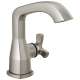 5766-SS-PR-MPU-DST Stryke 6.56-in x 6.00-in x 6.88-in Single Handle Bathroom Faucet, Lumicoat Stainless