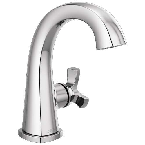 5776-PR-MPU-DST Stryke 6.56-in x 6.00-in x 6.88-in Single Handle Bathroom Faucet, Lumicoat Chrome