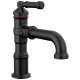 584-BL-DST Broderick 7.13-in x 2.00-in x 7.56-in Single Handle Bathroom Faucet, Matte Black