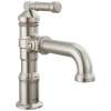 584-SS-PR-LPU-DST Broderick 7.13-in x 2.00-in x 7.56-in Single Handle Bathroom Faucet, Lumicoat Stainless