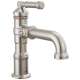 584-SS-PR-LPU-DST Broderick 7.13-in x 2.00-in x 7.56-in Single Handle Bathroom Faucet, Lumicoat Stainless