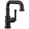 584SH-BL-DST Broderick 7.13-in x 2.00-in x 7.94-in Single Handle Bathroom Faucet, Matte Black