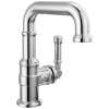 584SH-PR-DST Broderick 7.13-in x 2.00-in x 7.94-in Single Handle Bathroom Faucet, Lumicoat Chrome