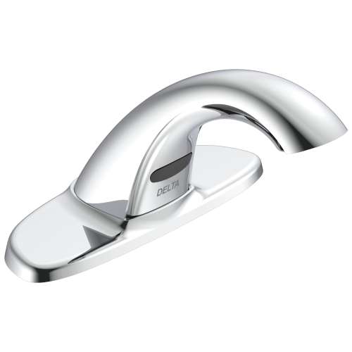 591-TFLGHGMHDF HDF 0.5-gpm VR Grid Strainer Battery Operated Electronic Lavatory Faucet, Chrome