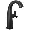 6776-BL-DST Stryke 6.63-in x 4.31-in x 9.50-in Single Handle Mid-Height Bathroom Faucet, Matte Black