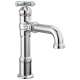 687-PR-DST Broderick 7.13-in x 2.00-in x 9.00-in Single Handle Bathroom Faucet, Lumicoat Chrome