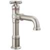 687-SS-PR-DST Broderick 7.13-in x 2.00-in x 9.00-in Single Handle Bathroom Faucet, Lumicoat Stainless