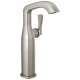 776-SS-PR-DST Stryke 6.56-in x 4.38-in x 11.19-in Single Handle Vessel Bathroom Faucet, Lumicoat Stainless