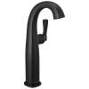 777-BL-DST Stryke 6.44-in x 4.38-in x 11.75-in Single Handle Vessel Bathroom Faucet, Matte Black