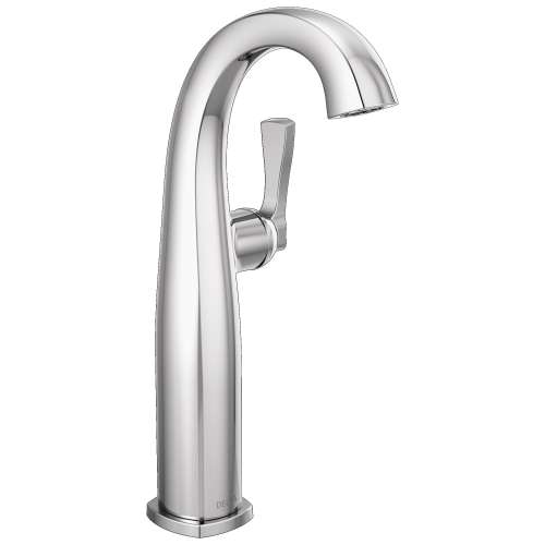 777-PR-DST Stryke 6.44-in x 4.38-in x 11.75-in Single Handle Vessel Bathroom Faucet, Lumicoat Chrome