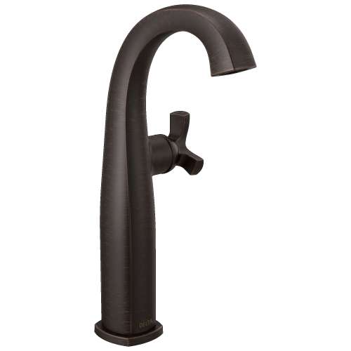 7776-RB-DST Stryke 6.44-in x 4.38-in x 11.75-in Single Handle Vessel Bathroom Faucet, Venetian Bronze