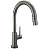 9159TL-KS-DST Trinsic 11.38-in x 4.19-in x 16.19-in Touch2O Kitchen Faucet with Touchless Technology, Black Stainless