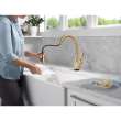 9178TL-CZ-DST Leland 11.63-in x 10.75-in x 15.38-in Touch2O Kitchen Faucet with Touchless Technology, Champagne Bronze