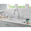 9178TLV-DST Leland 11.63-in x 10.75-in x 15.38-in VoiceIQ Kitchen Faucet with Touch2O with Touchless Technology, Chrome
