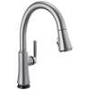 9179TL-AR-DST Coranto 11.56-in x 10.75-in x 15.63-in Touch2O Kitchen Faucet with Touchless Technology, Arctic Stainless