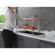 9179TL-AR-DST Coranto 11.56-in x 10.75-in x 15.63-in Touch2O Kitchen Faucet with Touchless Technology, Arctic Stainless