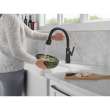 9179TL-BL-DST Coranto 11.56-in x 10.75-in x 15.63-in Touch2O Kitchen Faucet with Touchless Technology, Matte Black