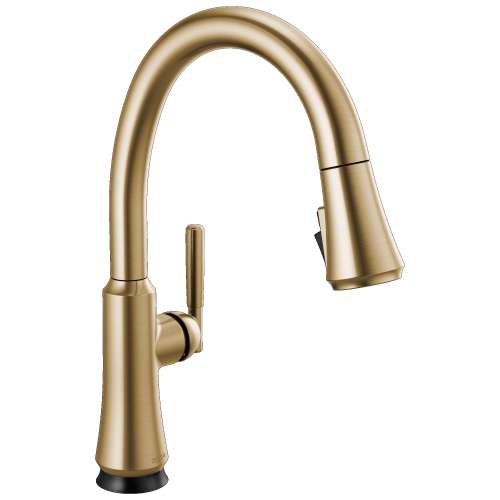 9179TL-CZ-DST Coranto 11.56-in x 10.75-in x 15.63-in Touch2O Kitchen Faucet with Touchless Technology, Champagne Bronze