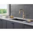 9179TL-CZ-DST Coranto 11.56-in x 10.75-in x 15.63-in Touch2O Kitchen Faucet with Touchless Technology, Champagne Bronze
