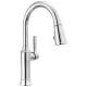 9184-PR-DST Renaldi 11.56-in x 2.81-in x 16.56-in Single-Handle Pull-Down Kitchen Faucet, Lumicoat Chrome