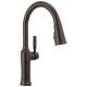 9184-RB-DST Renaldi 11.56-in x 2.81-in x 16.56-in Single-Handle Pull-Down Kitchen Faucet, Venetian Bronze