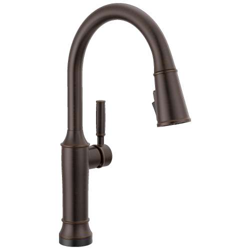 9184TL-RB-DST Renaldi 11.56-in x 2.81-in x 17.00-in Touch2O Kitchen Faucet with Touchless Technology, Venetian Bronze