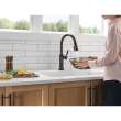 9184TL-RB-DST Renaldi 11.56-in x 2.81-in x 17.00-in Touch2O Kitchen Faucet with Touchless Technology, Venetian Bronze
