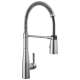 9613-AR-DST Essa 11.50-in x 4.13-in x 19.38-in Single-Handle Pull-Down Spring Kitchen Faucet, Arctic Stainless