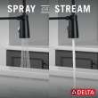 9613-BL-DST Essa 11.50-in x 4.13-in x 19.38-in Single-Handle Pull-Down Spring Kitchen Faucet, Matte Black