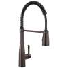 9613-RB-DST Essa 11.50-in x 4.13-in x 19.38-in Single-Handle Pull-Down Spring Kitchen Faucet, Venetian Bronze