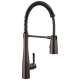 9613-RB-DST Essa 11.50-in x 4.13-in x 19.38-in Single-Handle Pull-Down Spring Kitchen Faucet, Venetian Bronze