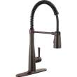 9613-RB-DST Essa 11.50-in x 4.13-in x 19.38-in Single-Handle Pull-Down Spring Kitchen Faucet, Venetian Bronze