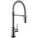 9659TL-KS-DST Trinsic 11.50-in x 4.19-in x 20.44-in Touch2O Kitchen Faucet with Touchless Technology, Black Stainless
