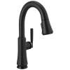 9979TL-BL-DST Coranto 9.06-in x 4.63-in x 14.38-in Touch2O Bar and Prep Faucet with Touchless Technology, Matte Black