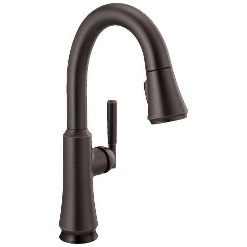 9979TL-RB-DST Coranto 9.06-in x 4.63-in x 14.38-in Touch2O Bar and Prep Faucet with Touchless Technology, Venetian Bronze