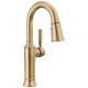 9984-CZ-PR-DST Renaldi 8.81-in x 2.81-in x 14.44-in Single-Handle Pull-Down Bar and Prep Faucet, Lumicoat Champagne Bronze
