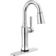 9984TL-PR-DST Renaldi 8.81-in x 2.81-in x 15.00-in Touch2O Bar and Prep Faucet with Touchless Technology, Lumicoat Chrome