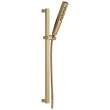 51140-CZ-PR Universal Showering Components H2Okinetic Hand Shower 1.75 GPM w/Slide Bar 4S, Lumicoat Champagne Bronze