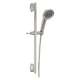 51386-SS-PR Universal Showering Components 3-Setting Slide Bar Handshower, Lumicoat Stainless