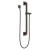 51500-RB Universal Showering Components Adjustable Slide Bar / Grab Bar Assembly with Elbow, Venetian Bronze