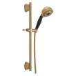 51559-CZ Universal Showering Components H2Okinetic 5-Setting Slide Bar Hand Shower, Champagne Bronze