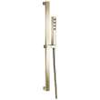 51567-PN-PR Universal Showering Components H2Okinetic Single-Setting Slide Bar Hand Shower, Lumicoat Polished Nickel