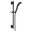 51579-BL Universal Showering Components Single-Setting H2Okinetic Slide Bar Hand Shower