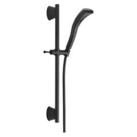 51579-BL Universal Showering Components Single-Setting H2Okinetic Slide Bar Hand Shower