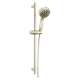 51584-PN-PR Universal Showering Components 7-Setting Slide Bar Hand Shower with Cleaning Spray, Lumicoat Polished Nickel
