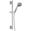 51589Universal Showering Components 7-Setting Slide Bar Hand Shower, Chrome